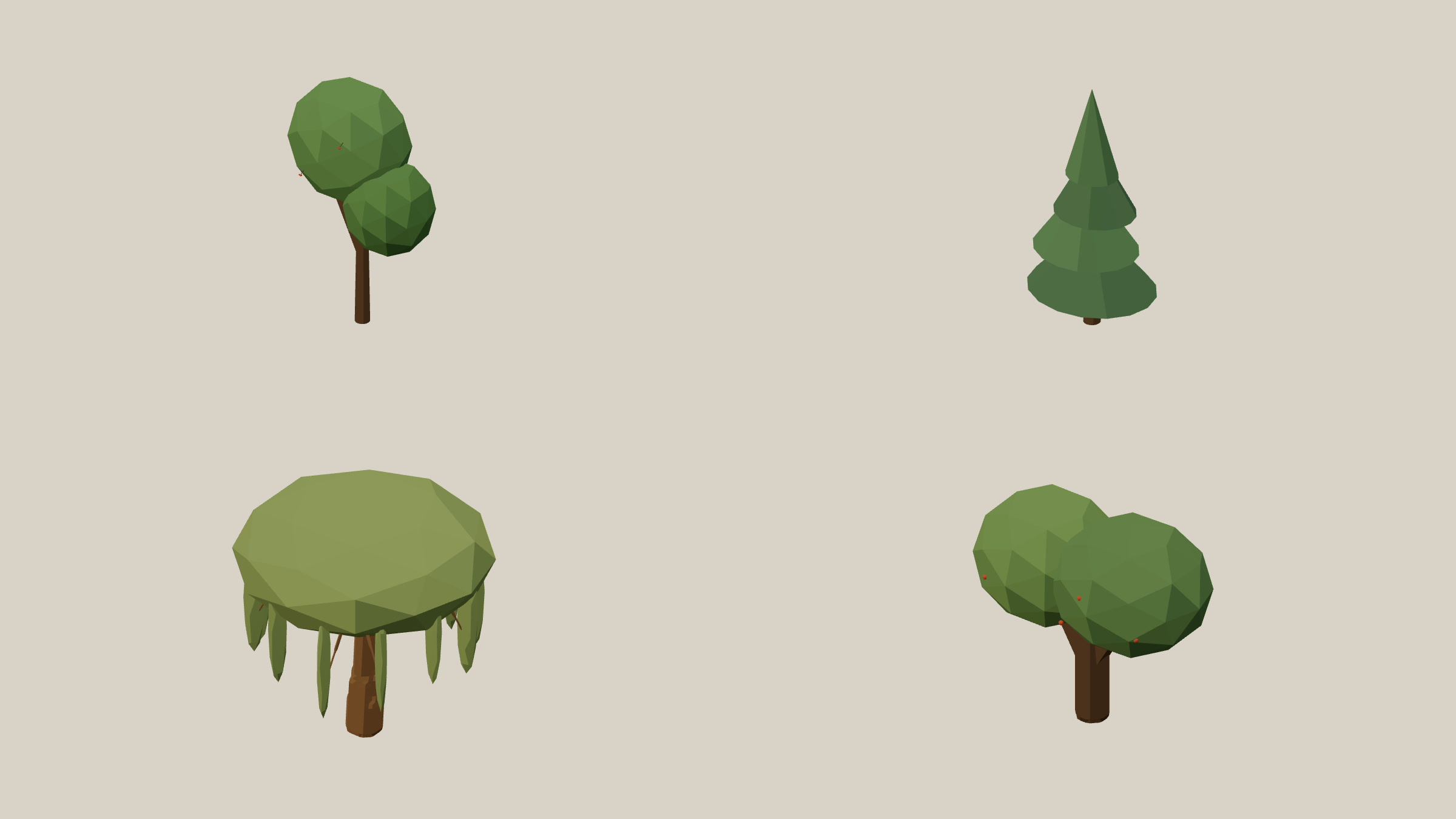 The refined tree family