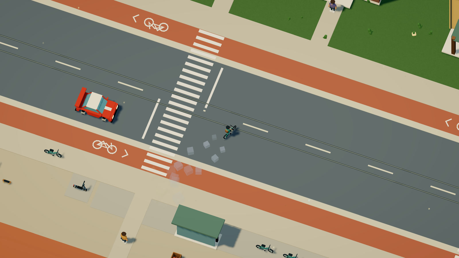 A destination bicycle becomes a usable ride